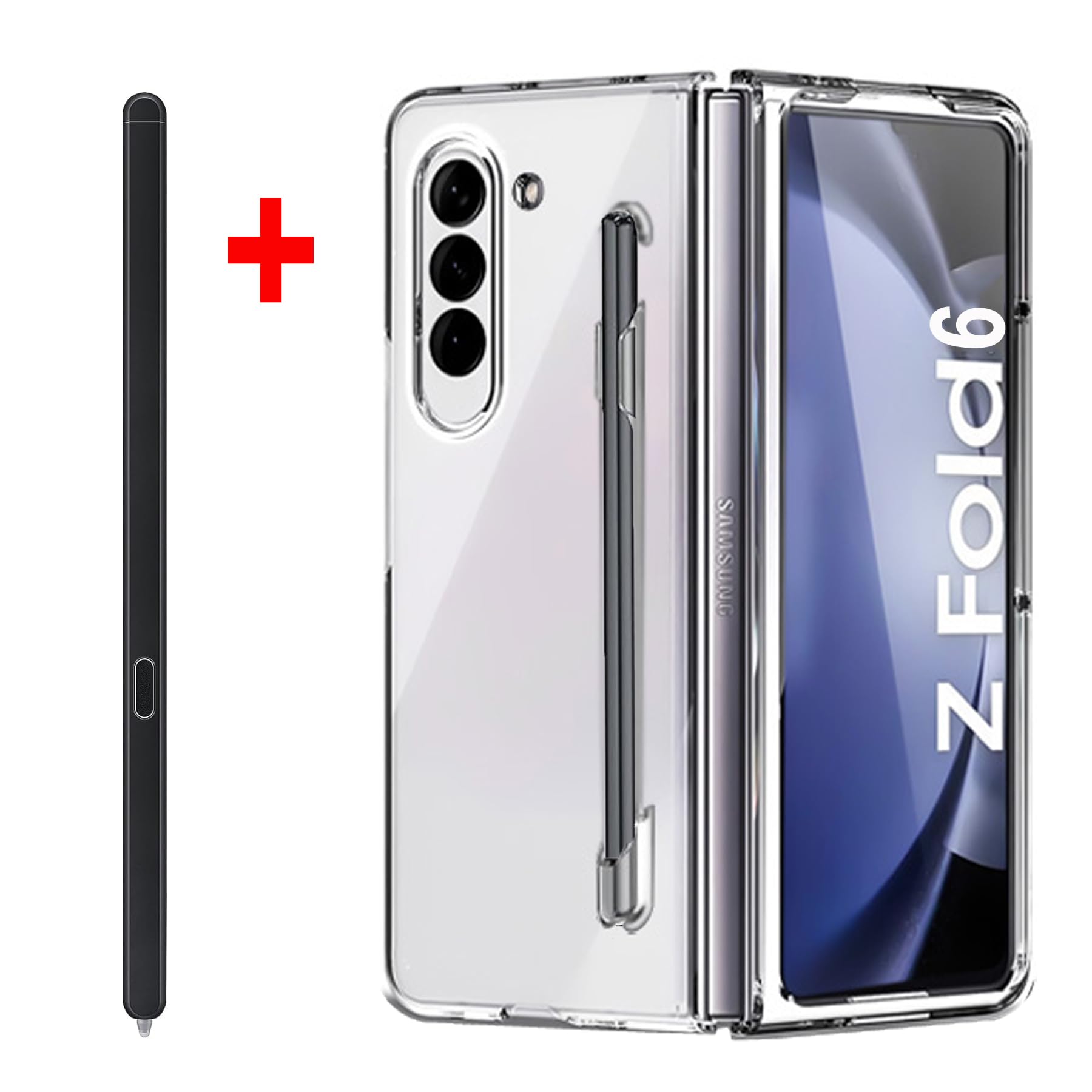 Amazon.com: CusPra Clear Case for Samsung Galaxy Z Fold 6 with S